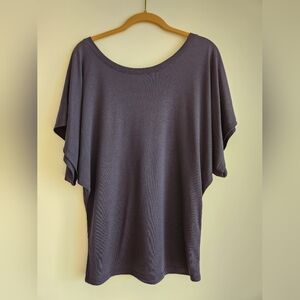 Meg Dolman Sleeve Tee Navy Size S
